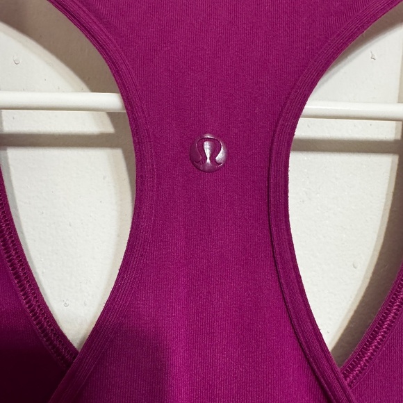 Lululemon Runderful Long Sleeved Herringbone Top & Pink Tank Woman Size 4. - Picture 9 of 9